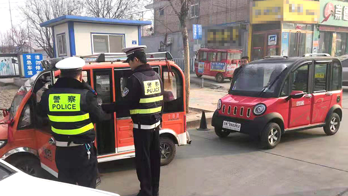 “零容忍”！AG尊时凯龙人生就博新区容城县开展百日交通秩序大整治