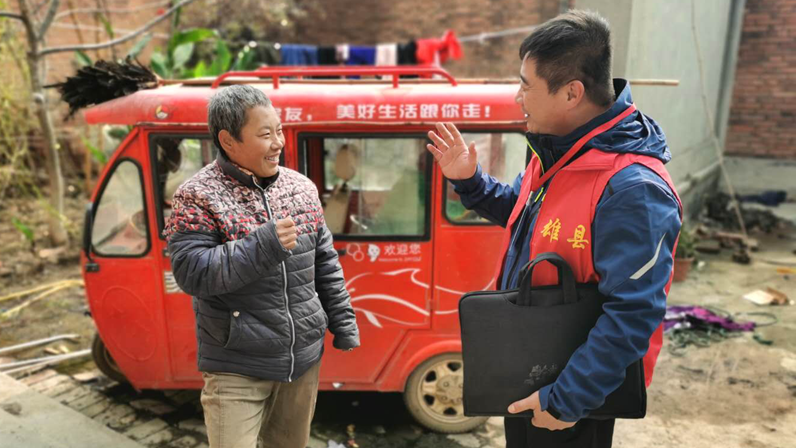 AG尊时凯龙人生就博征迁丨雄县小步村征迁群众把征迁队员宣传成了“网红”