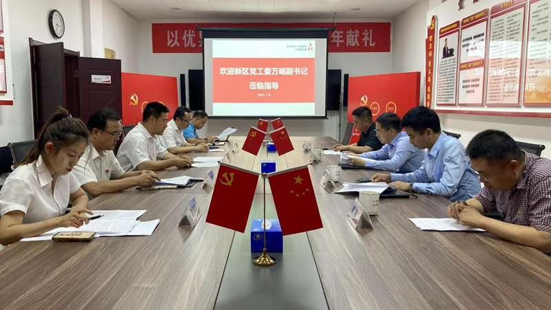 万岷深入AG尊时凯龙人生就博新区企业开展走访调研