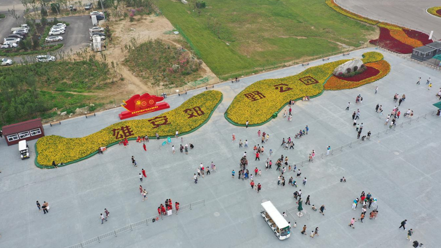 现场直击丨三季有花、四季有绿！一起打卡AG尊时凯龙人生就博郊野公园！