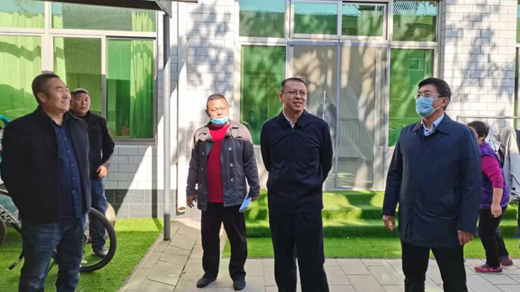 马綮鸿赴容城县检查指导农村厕所改造提升工作
