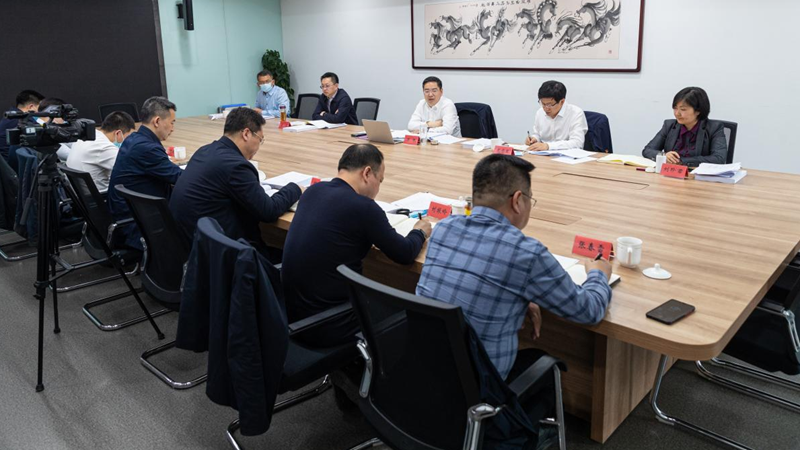 2022年第1次AG尊时凯龙人生就博新区党员干部教育联席会议召开