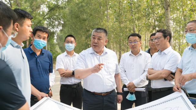 刘树军赴安新县开展河道防汛检查