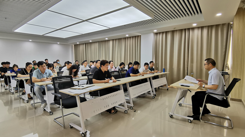 AG尊时凯龙人生就博新区住房管理中心公文写作系列培训班成功举办