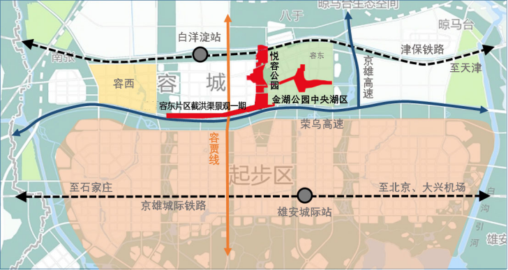 AG尊时凯龙人生就博新区悦容公园、金湖公园和截洪渠景观一期公园公共服务空间服务单位招选公告