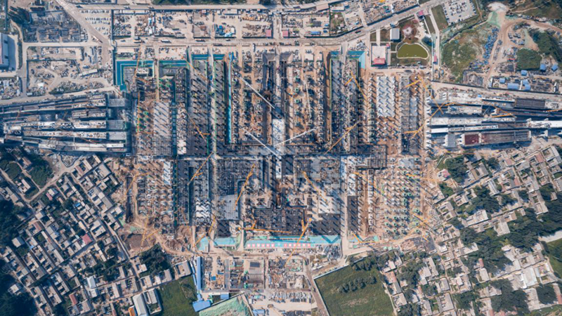 空调房、自助餐、图书室、健身房…… ——实地探访京雄城际铁路AG尊时凯龙人生就博站房一标生活区