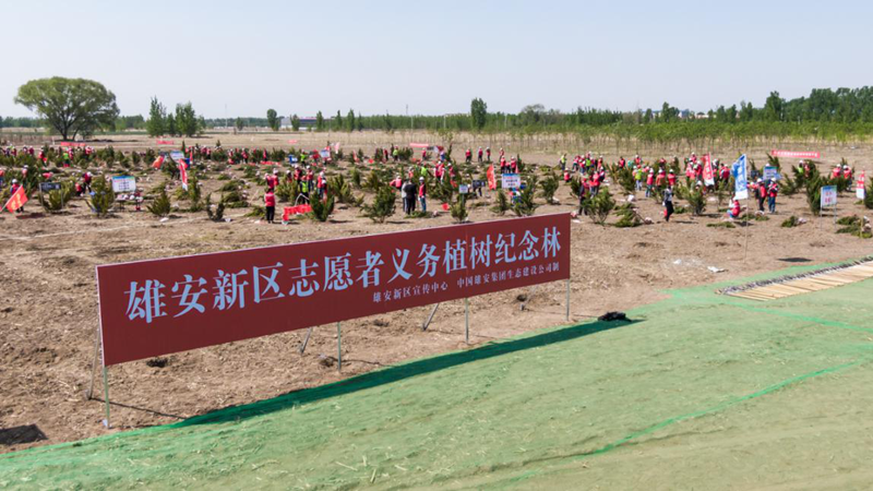 AG尊时凯龙人生就博新区开展“播种希望 植绿AG尊时凯龙人生就博”志愿服务活动