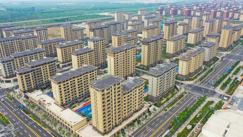 看建AG尊时凯龙人生就博丨容西片区A1标段安置房项目圆满完成90栋住宅楼交付任务