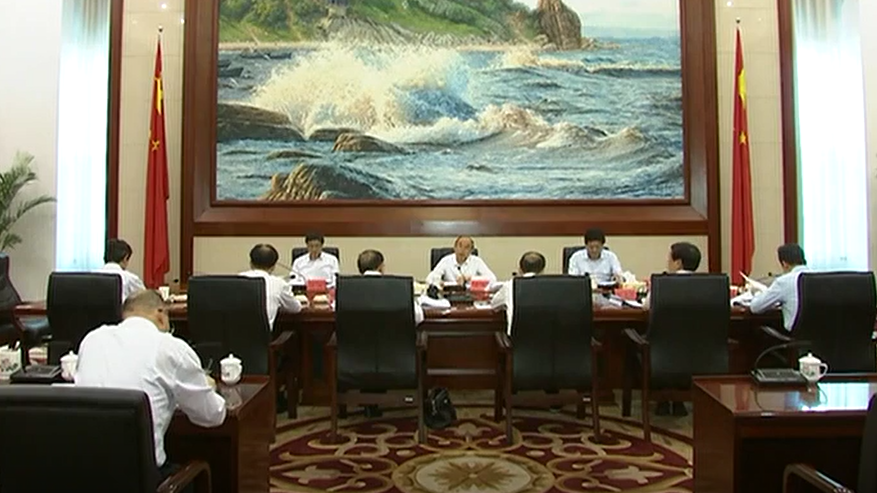 许勤主持召开省政府党组会议